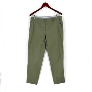 Talbots Women’s Relaxed Fit Chino Pants Size 10 Green